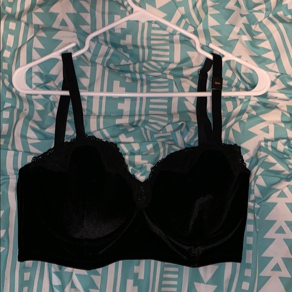 Victoria's Secret Other - Black and Velvet Lace Victoria Secret Bustier
